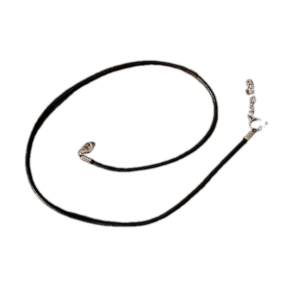 Vintage Hand-Blown Glass Star Pendant, Leather cord Choker, NWOT - Picture 6 of 6